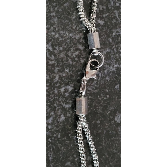 Vintage Silver Knotted Bubble Necklace - Picture 7 of 14